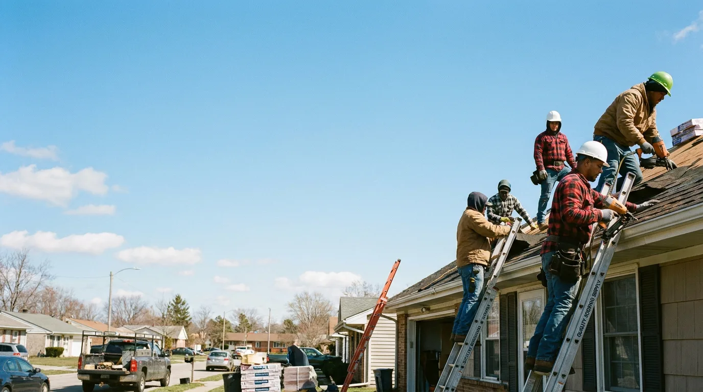 Roofing in Mode, IL near me